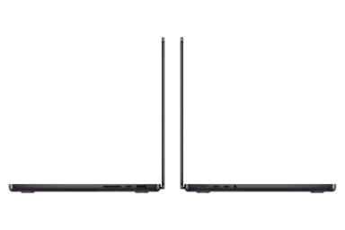نمای جانبی مک بوک پرو 14 اینچی 2024 اپل مشکی / Apple Macbook Pro 14 2024 M4