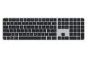 کیبورد اپل مجیک کیبورد 2024 با صفحه کلید عددی مشکی / Apple Magic Keyboard 2024 with Touch ID and Numeric USB-C