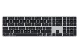 کیبورد اپل مجیک کیبورد 2024 با صفحه کلید عددی مشکی / Apple Magic Keyboard 2024 with Touch ID and Numeric USB-C