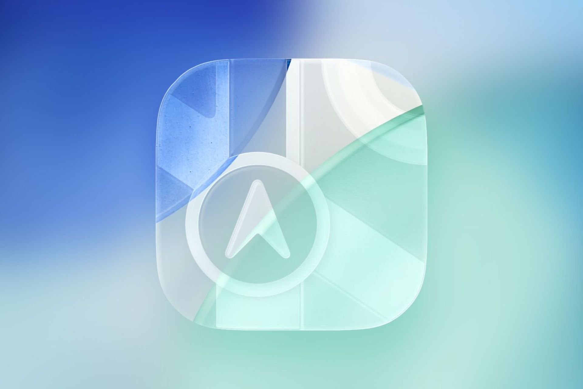 لوگوی لوگوی سرویس Apple Maps اپل