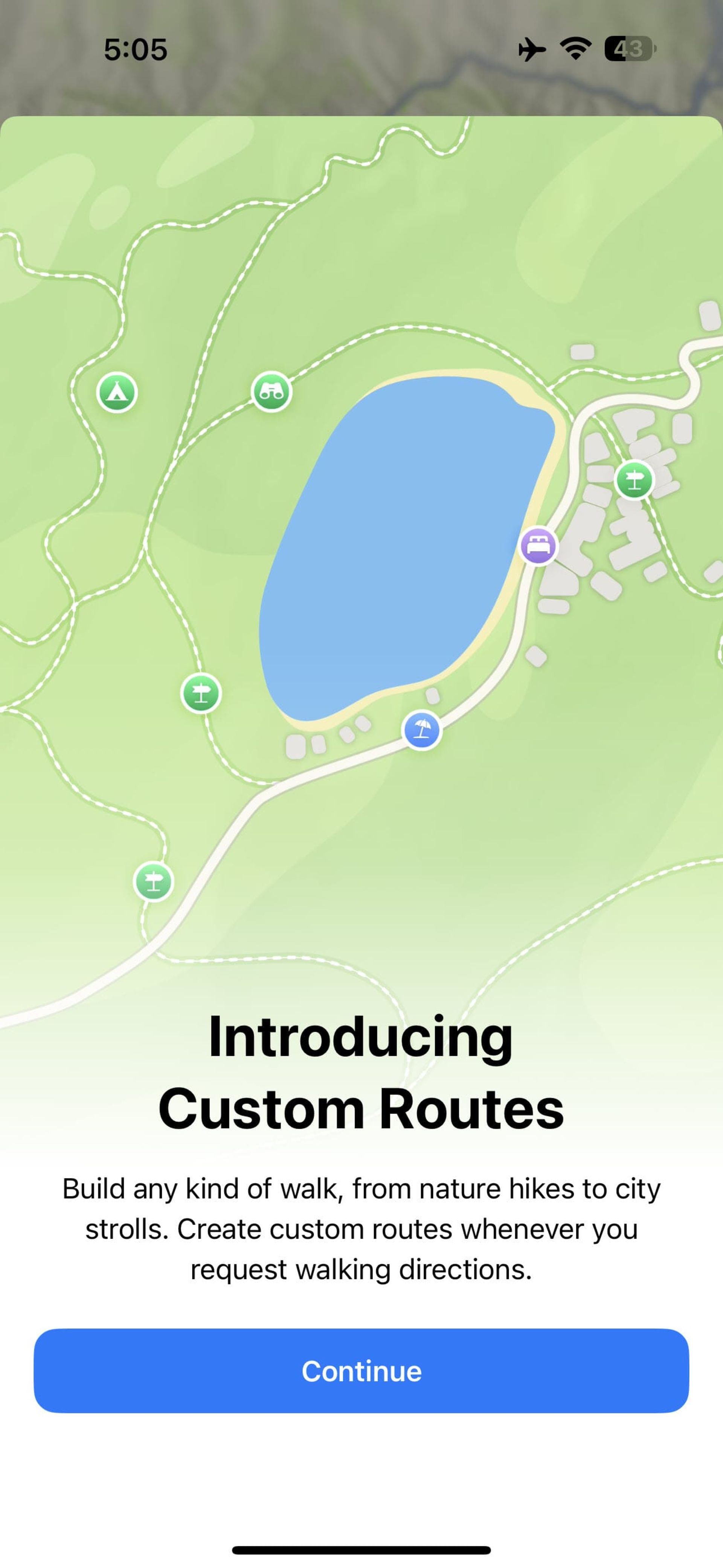 نقشه اپلیکیشن Apple Maps
