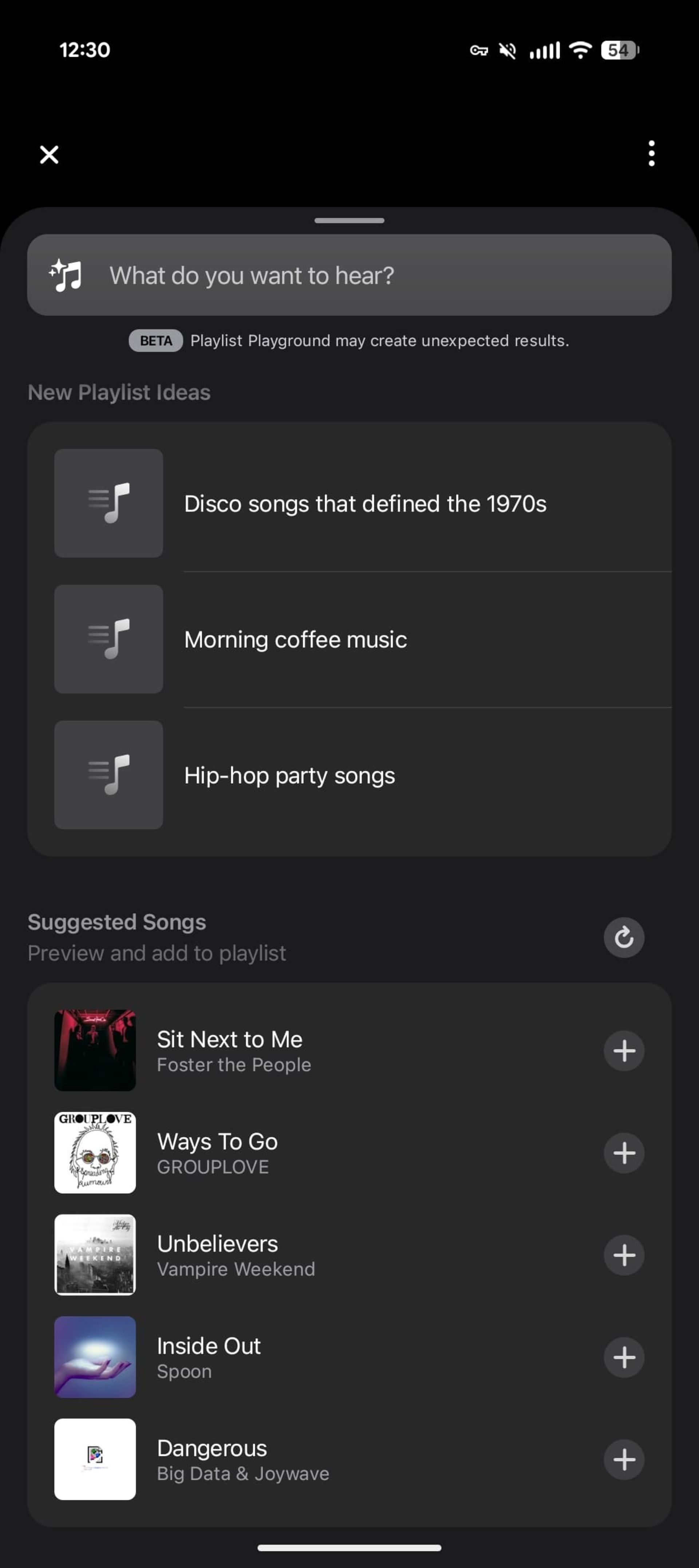 بازطراحی منوی اپلیکیشن اپل موزیک بخش پلی‌لیست‌ها