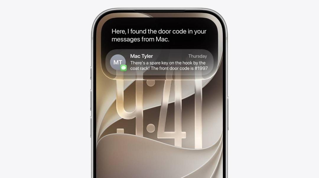 نوتیفیکیشن سیری هوش مصنوعی در iOS 27