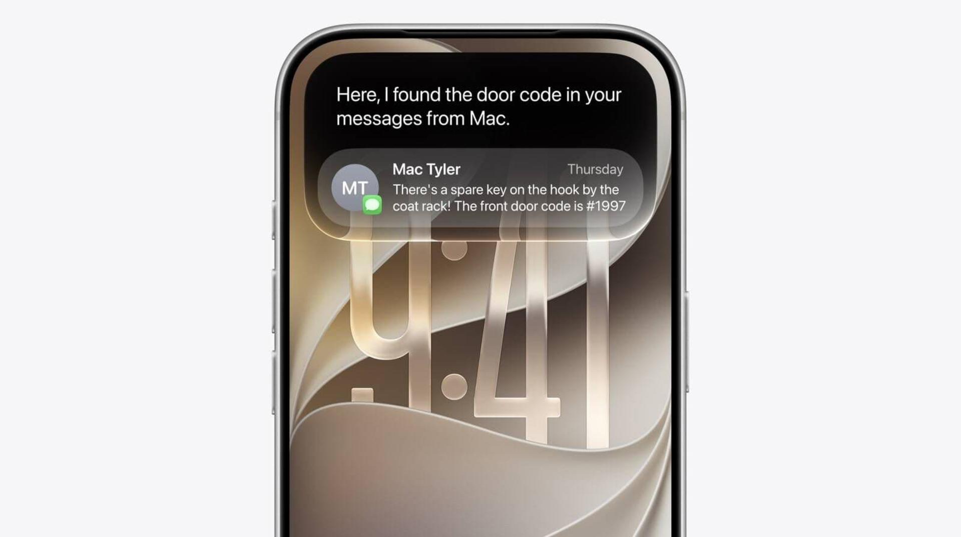 نوتیفیکیشن سیری هوش مصنوعی در iOS 27