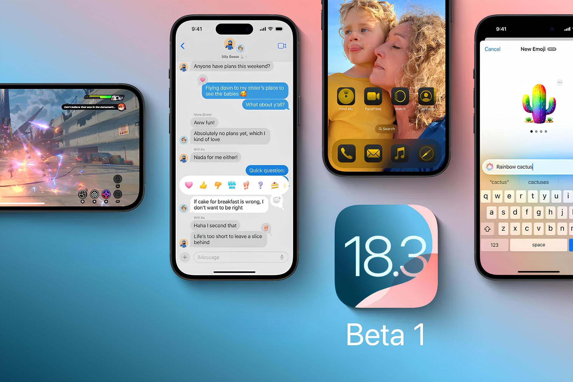 انتشار بتای اول نسخه iOS 18.3