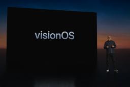 اپل سیستم‌عامل انقلابی visionOS را برای هدست ویژن پرو معرفی کرد