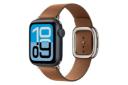ساعت هوشمند اپل واچ اس ای 3 مدل 40 میلی‌متری سرمه ای تیره با بند قهوه ای / Apple Watch SE 3 40mm