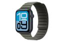 ساعت هوشمند اپل واچ اس ای 3 مدل 44 میلی‌متری سرمه ای تیره با بند سبز / Apple Watch SE 3 44mm