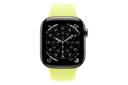 ساعت هوشمند اپل واچ سری 11 تیتانیوم مدل 42 میلی‌متری خاکستری از نمای روبرو / Apple Watch Series 11 42mm Titanium