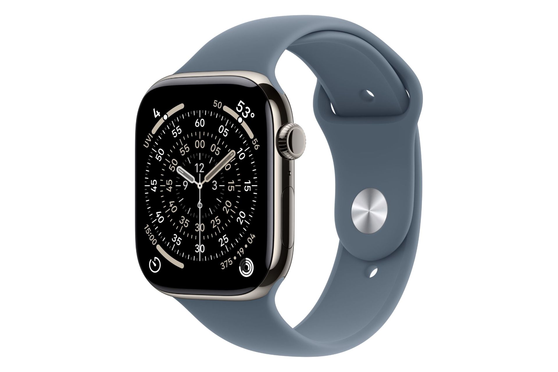 اپل واچ سری 11 تیتانیوم مدل 46 میلی‌متری خاکستری / Apple Watch Series 11 46mm Titanium
