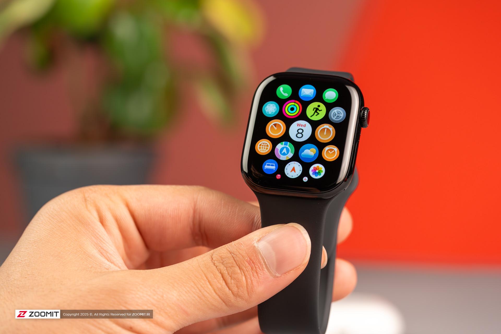 منوی اپ‌های اپل واچ سری ۱۱