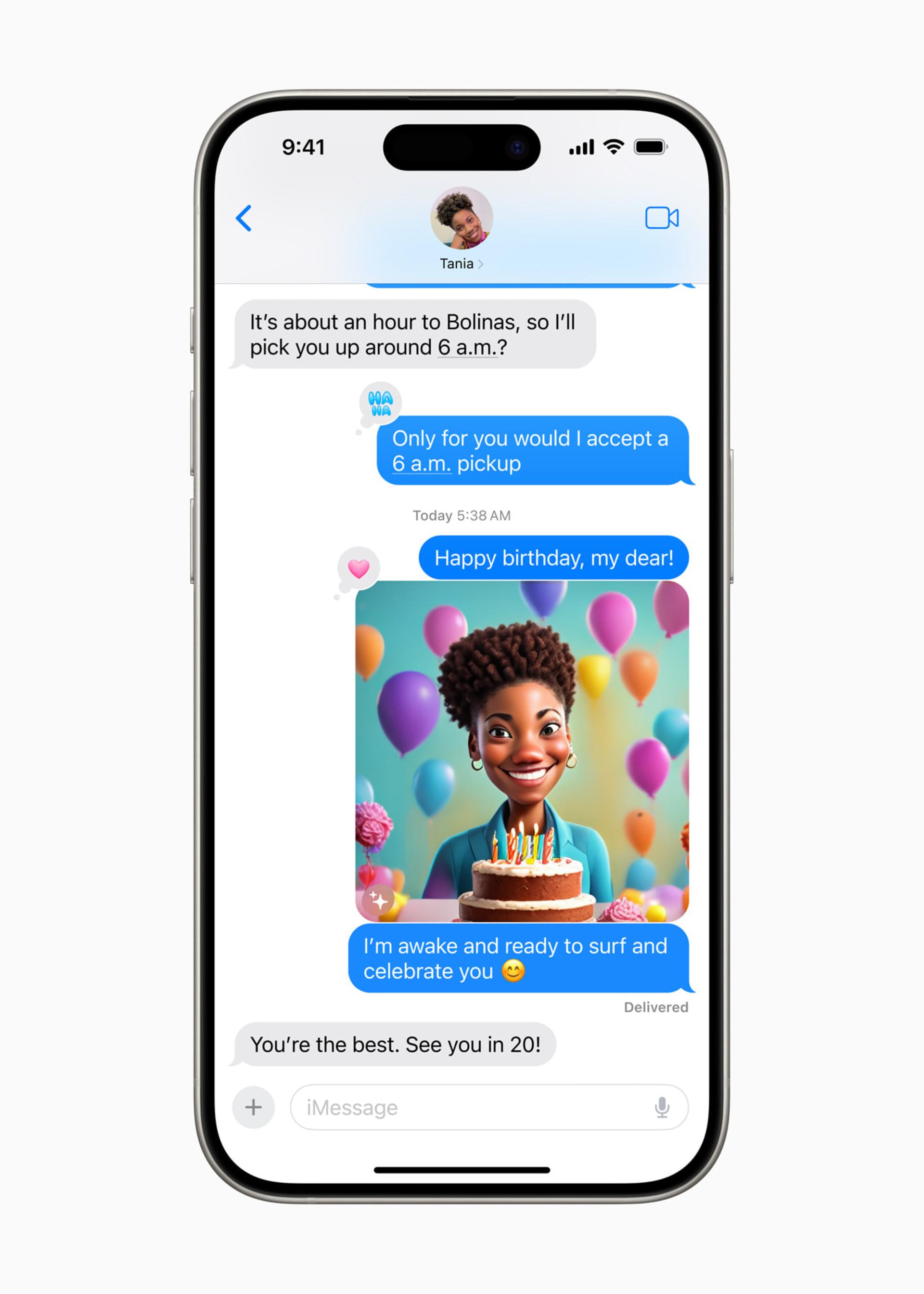 قابلیت Image Playground آیفون در ios 18