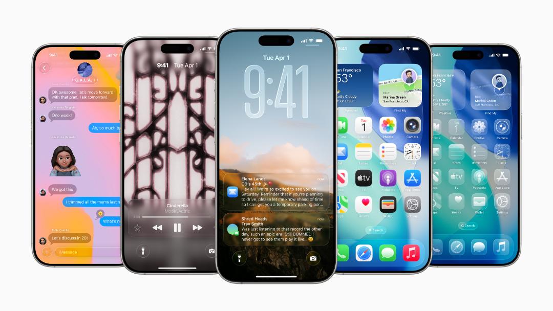 طراحی صفحات رابط کاربری iOS 26