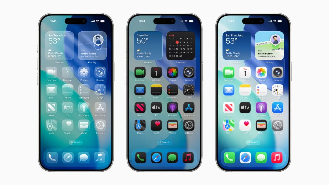 طراحی صفحه‌ی هوم iOS 26