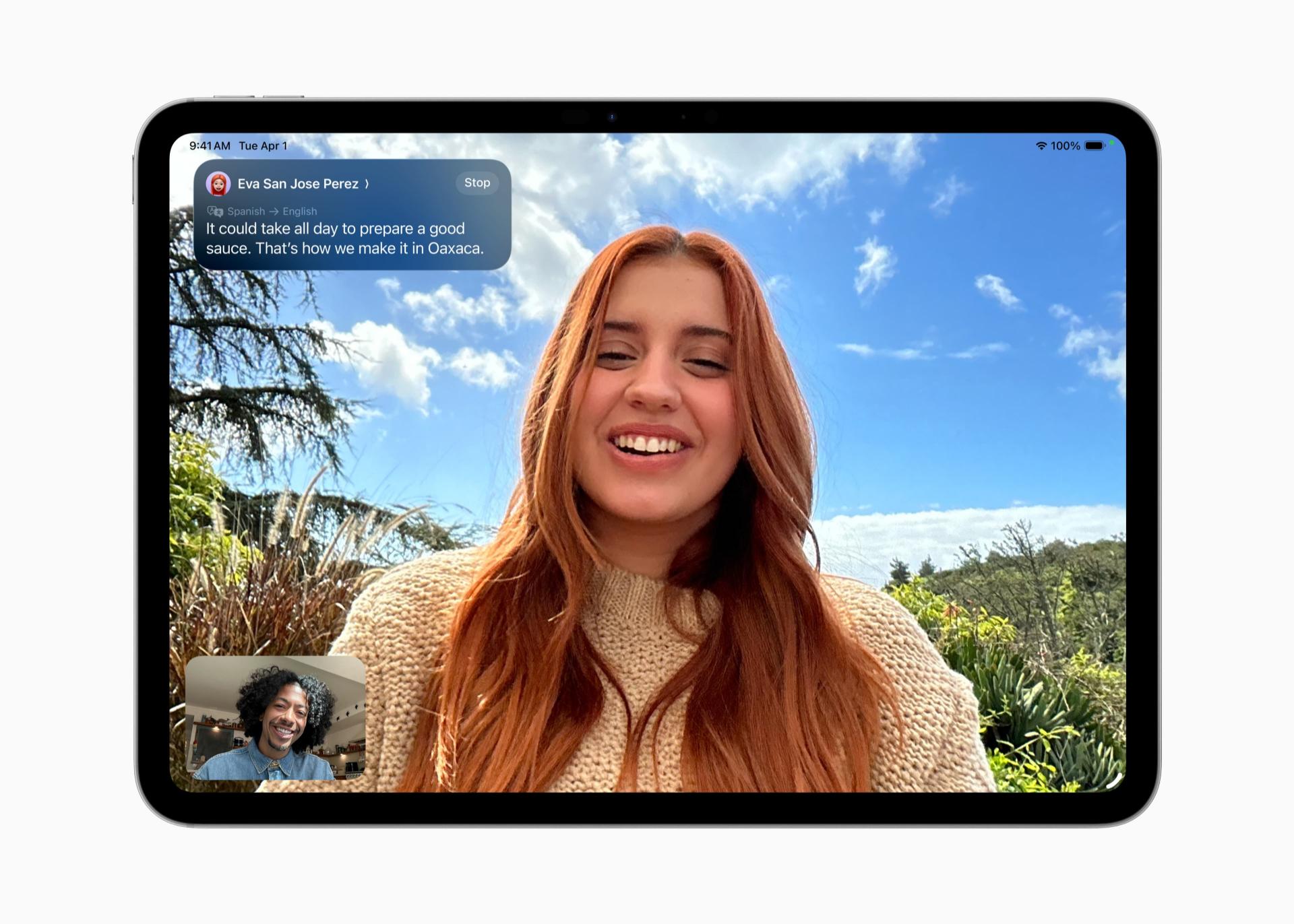 ترجمه زنده در سیستم‌عامل iPadOS 26