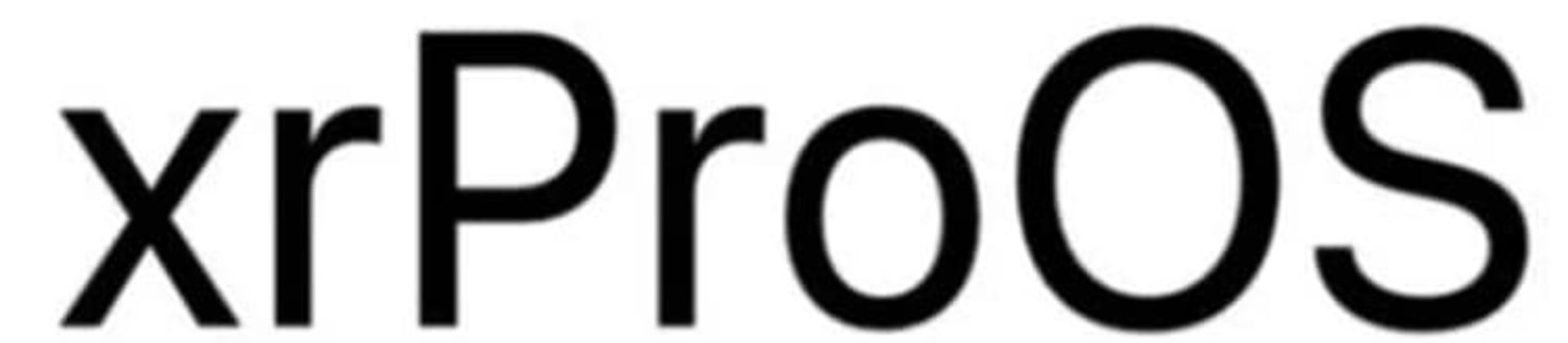 علامت تجاری xrProOS اپل