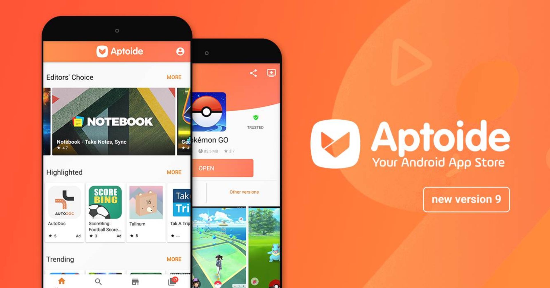 فروشگاه برنامه Aptoide