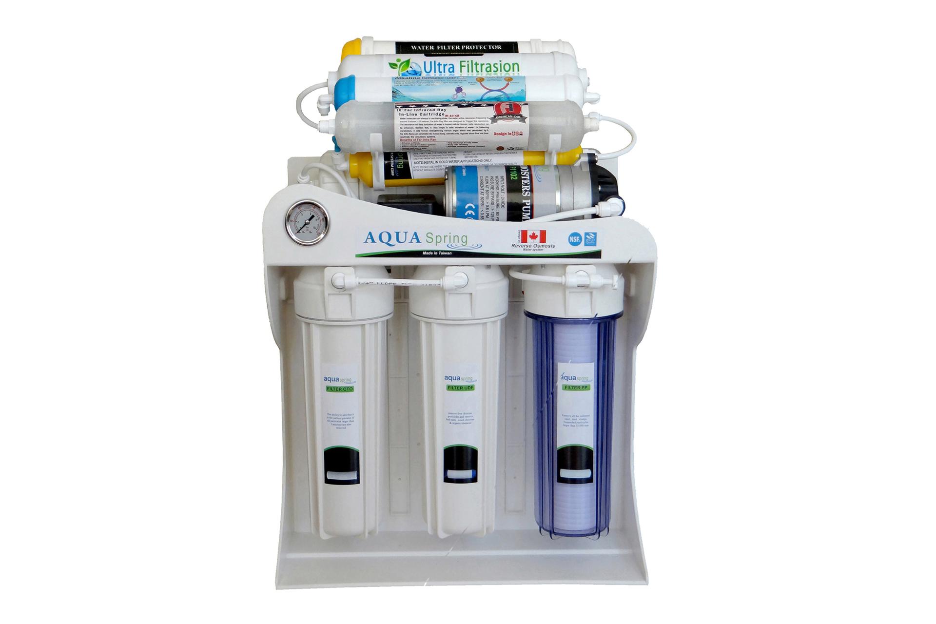 مرجع متخصصين ايران دستگاه تصفيه آب آكوآ اسپرينگ AQUA Sapring UF-SF4800