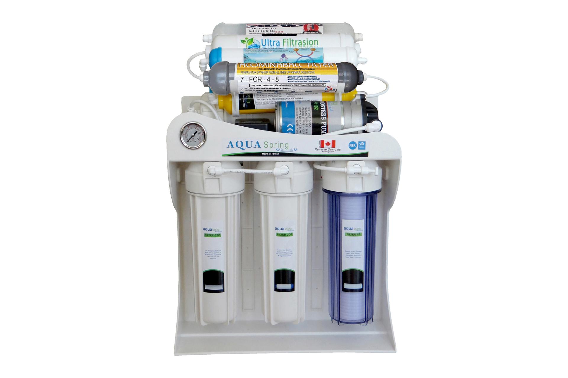 مرجع متخصصين ايران دستگاه تصفيه آب آكوا اسپرينگ AQUA Spring RO SF6100