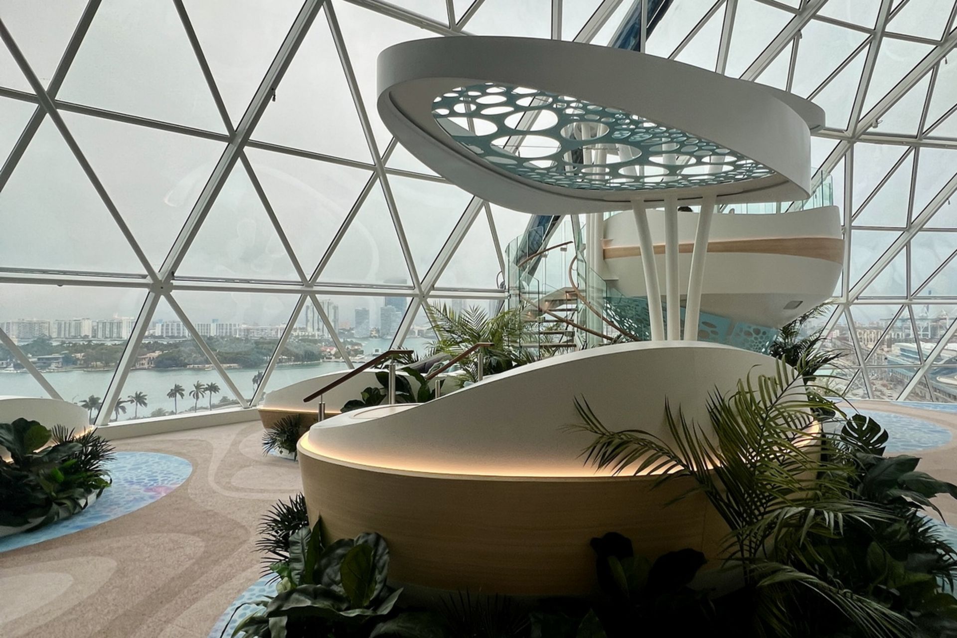 Aquadome on Icon of the Seas