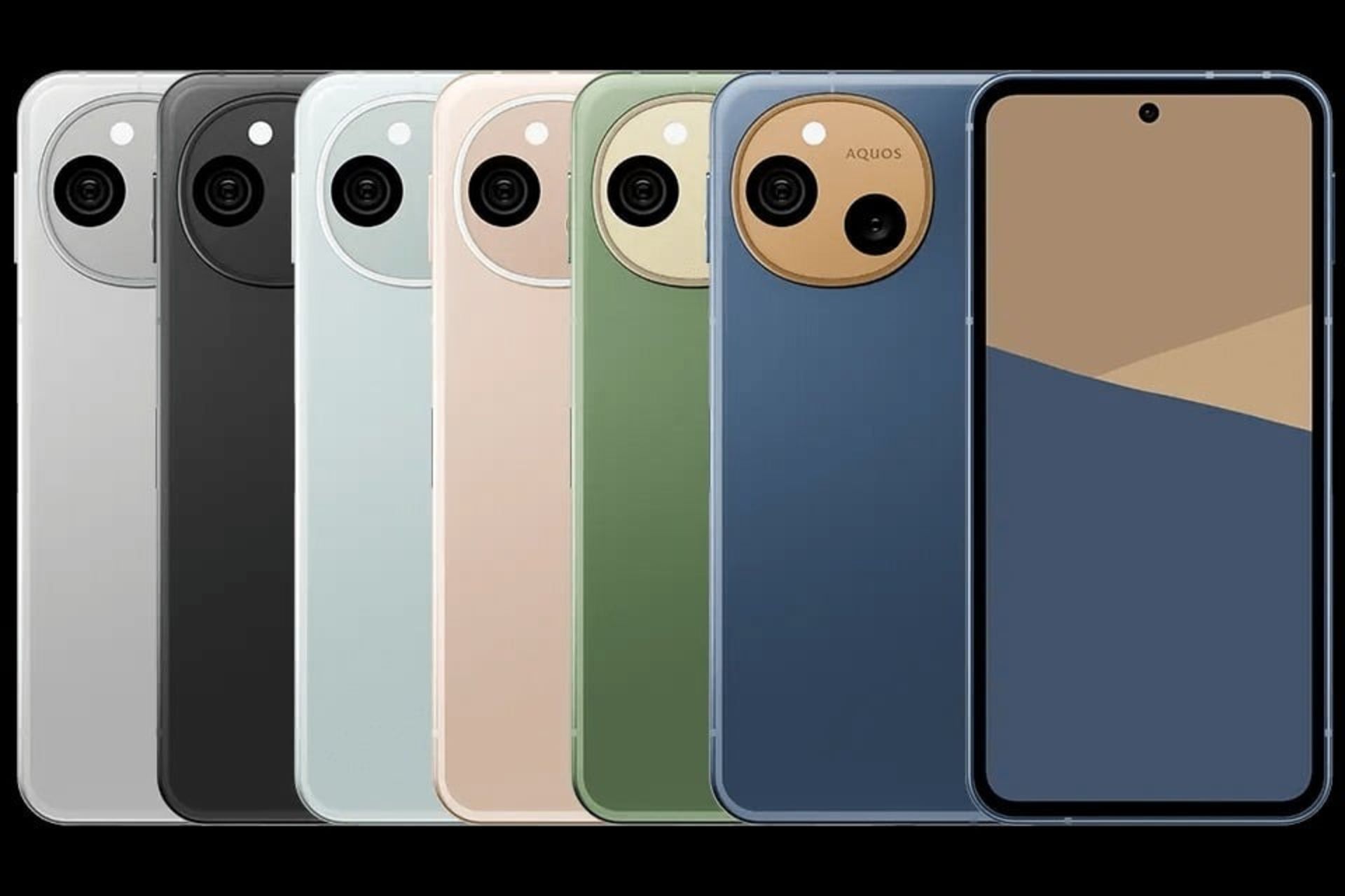 پنل پشت و جلو و رنگ‌بندی گوشی شارپ Aqous Sense 10