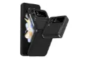 قاب گوشی نمای آراری Araree Aero Flex For Samsung Galaxy Z Flip4 رنگ مشکی نمای پشت و جلو