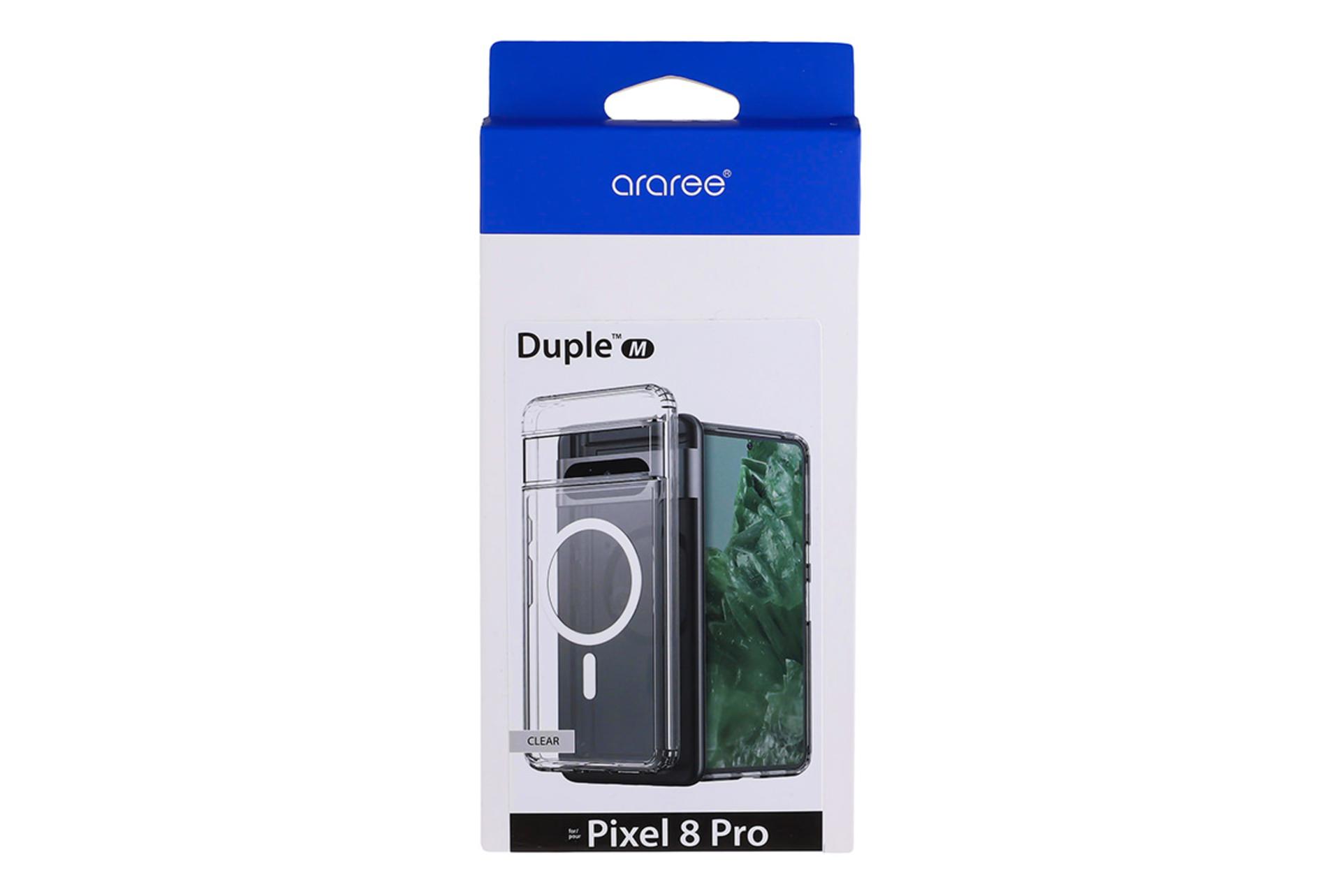 قاب گوشی آراری Araree Duple M For Google Pixel 8 Pro بسته بندی