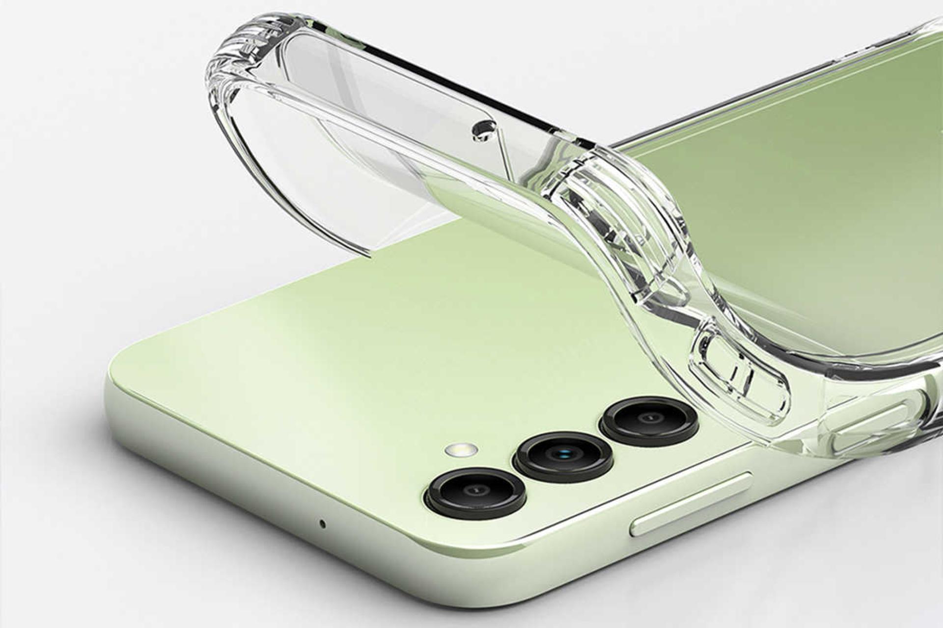 قاب گوشی شفاف آراری مدل Flexield مناسب سامسونگ Galaxy A54