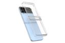 نمای کناری قاب گوشی آراری مدل Nukin 360 شفاف مناسب سامسونگ Galaxy Z Flip4