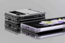 نمای زیرین قاب گوشی آراری مدل Nukin 360 شفاف مناسب سامسونگ Galaxy Z Flip4