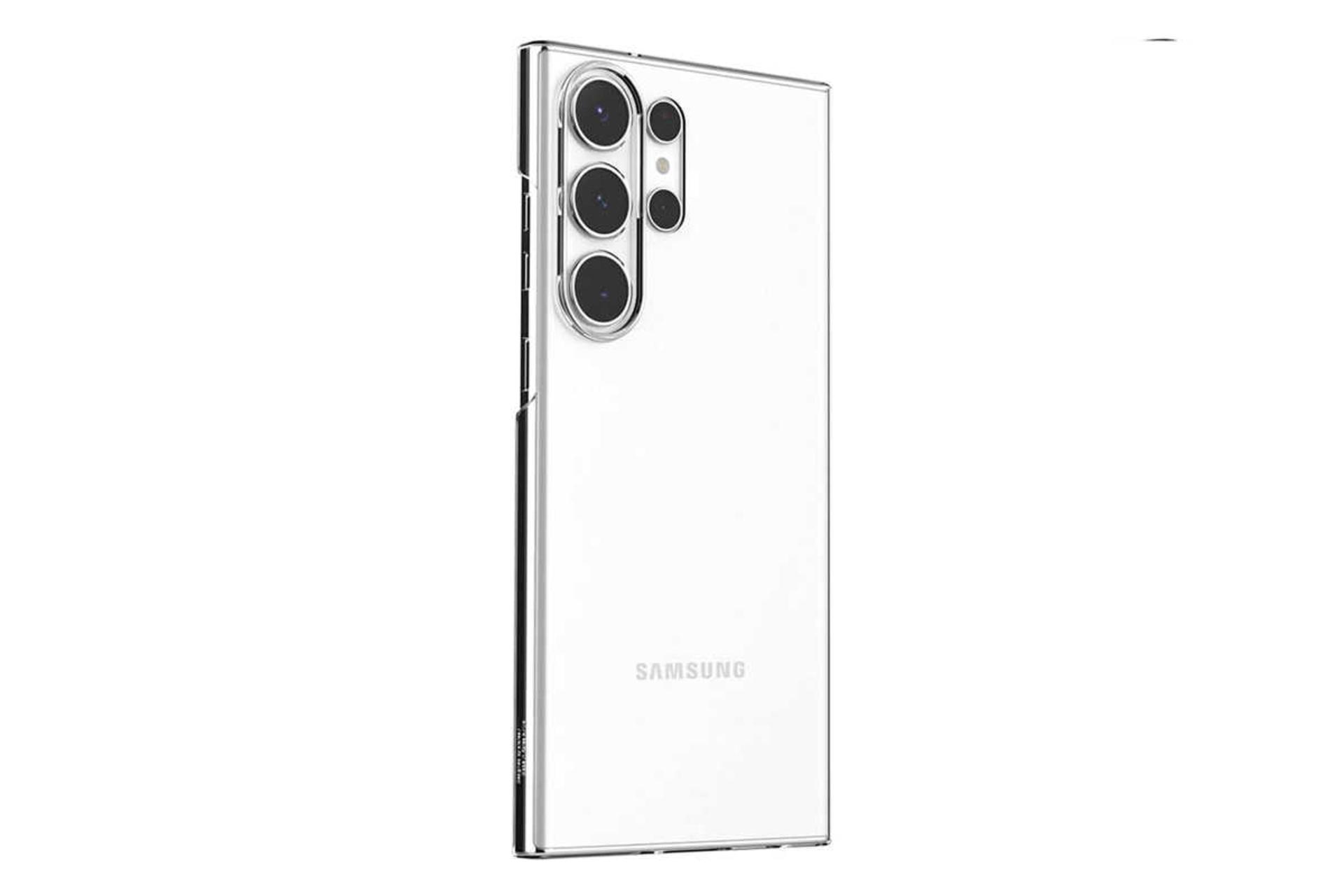 نمای سمت چپ قاب گوشی آراری مدل Nukin مناسب سامسونگ Galaxy S23 Ultra