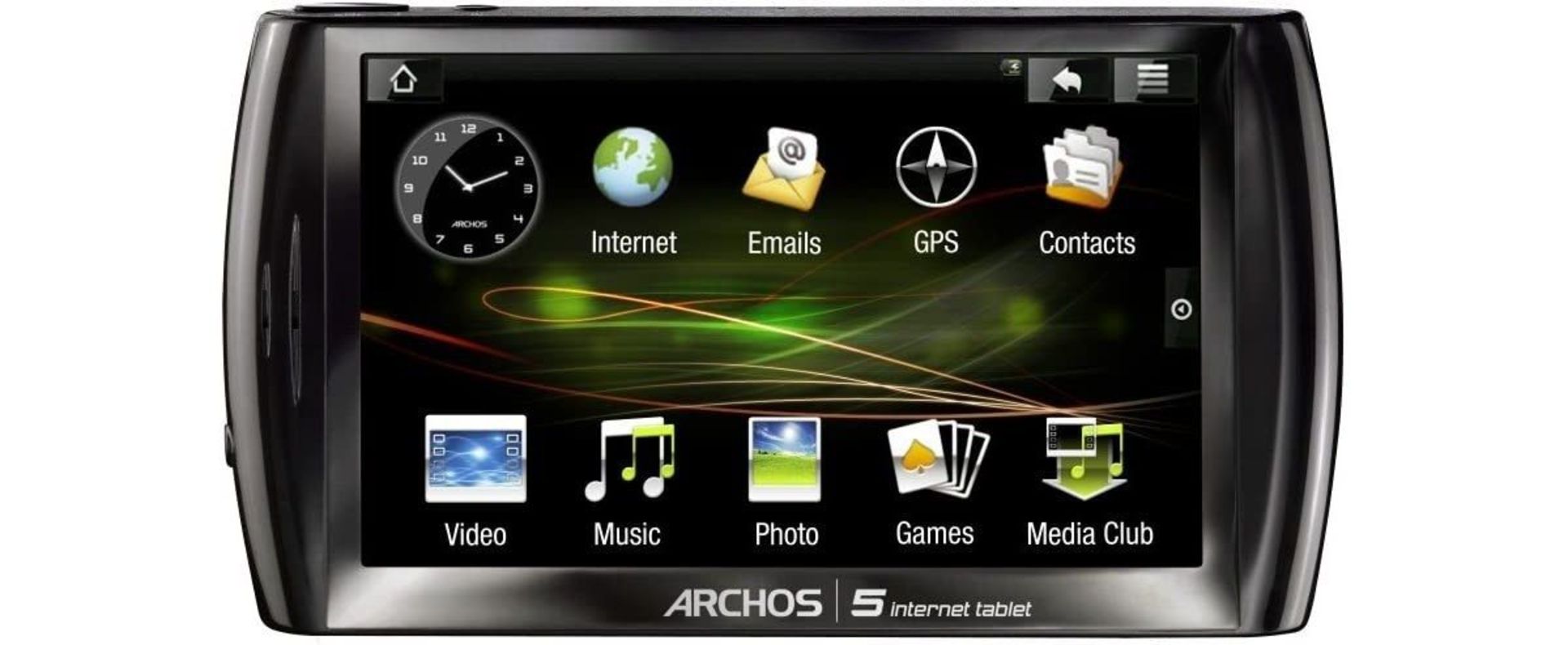 پلیر موسیقی اندرویدی Archos 5