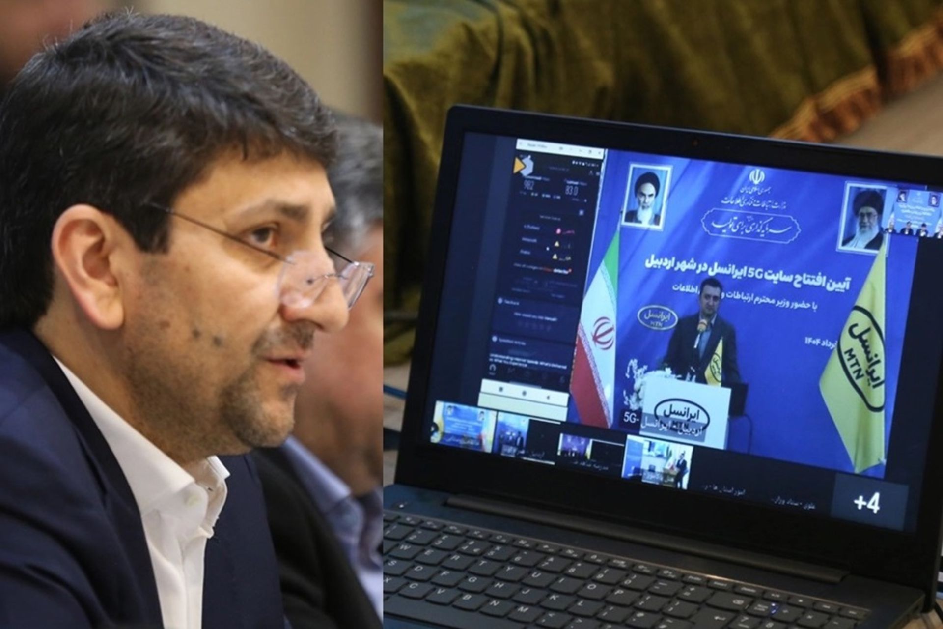 افتتاح پروژه‌های ارتباطی ایرانسل در استان اردبیل با حضور وزیر ارتباطات