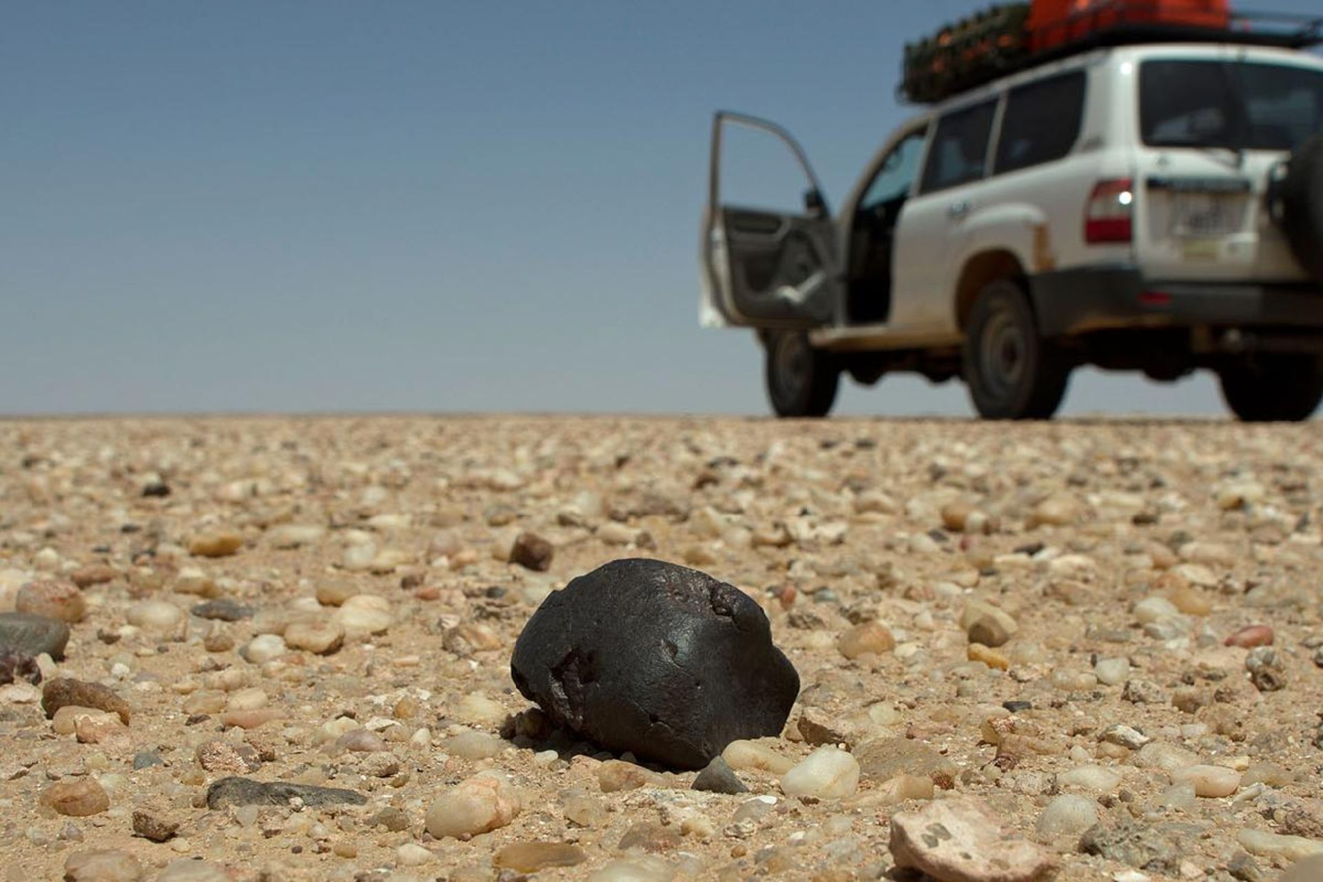 شهاب‌سنگ آریدال در آوریل ۲۰۱۳ در صحرای بزرگ آفریقا، ساهارا، کشف‌شده‌است.