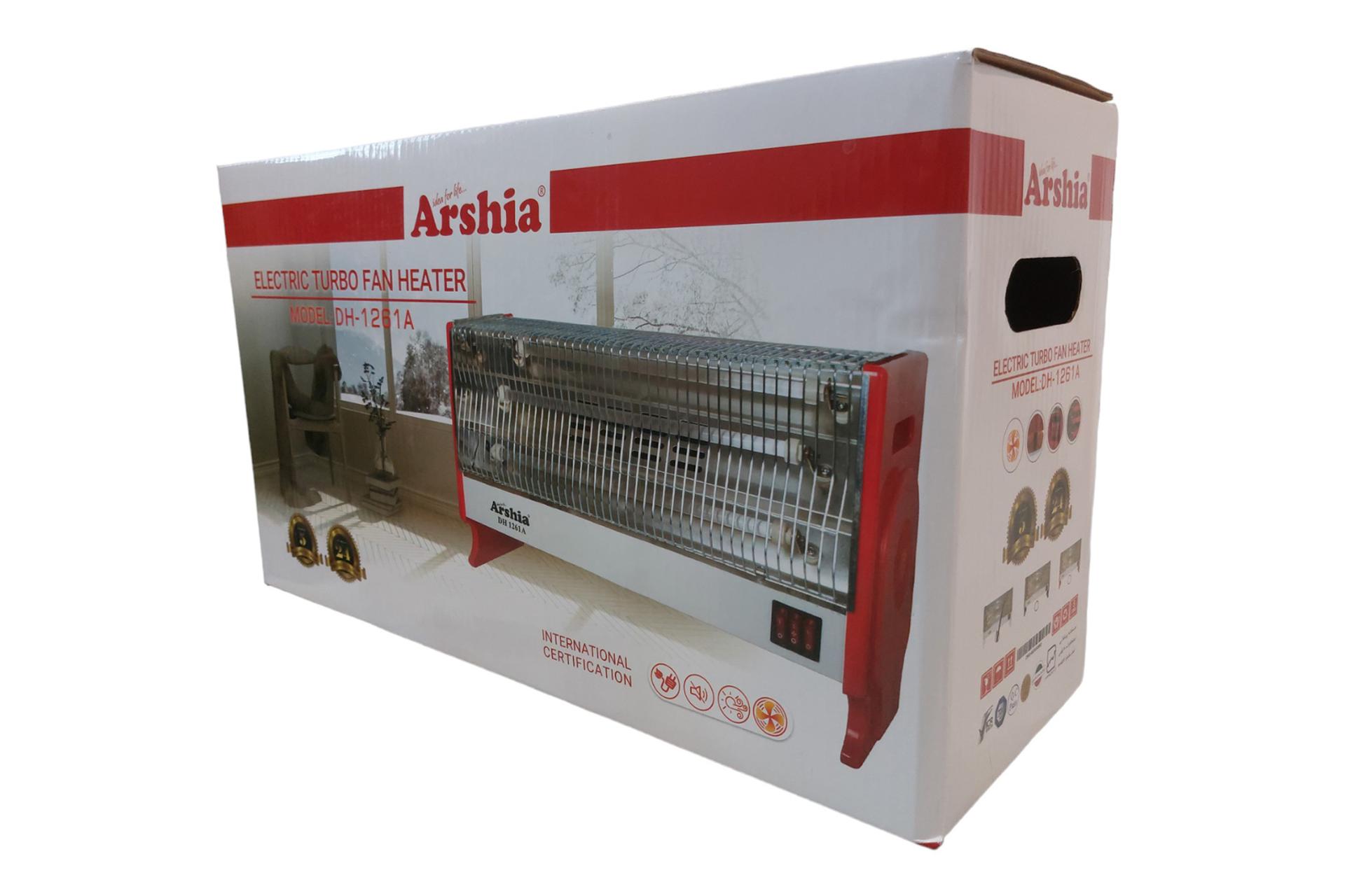 جعبه بخاری برقی ارشیا Arshia DH-1261A