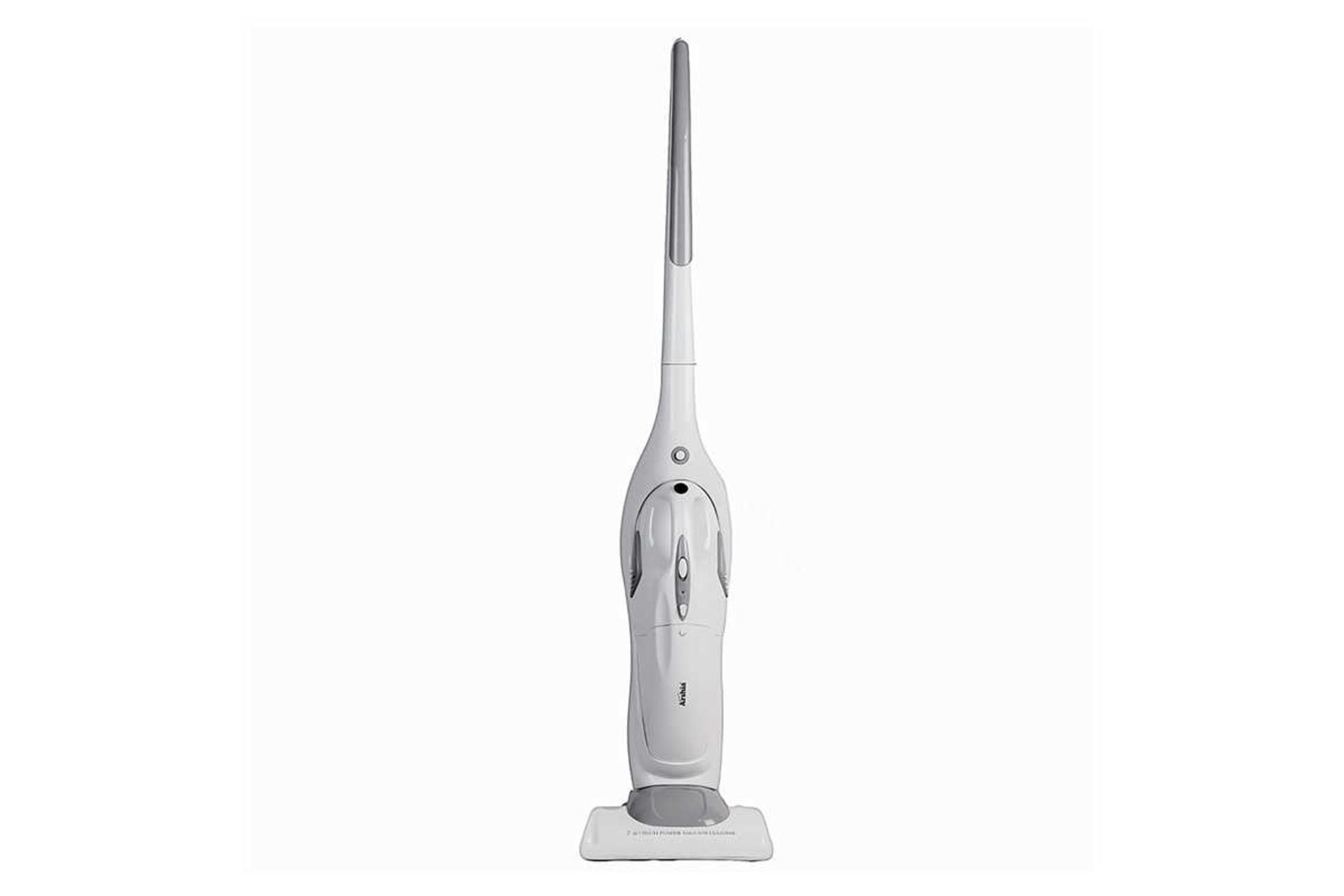 نمای جلوی جاروبرقی عصایی ارشیا VC-5100 رنگ سفید