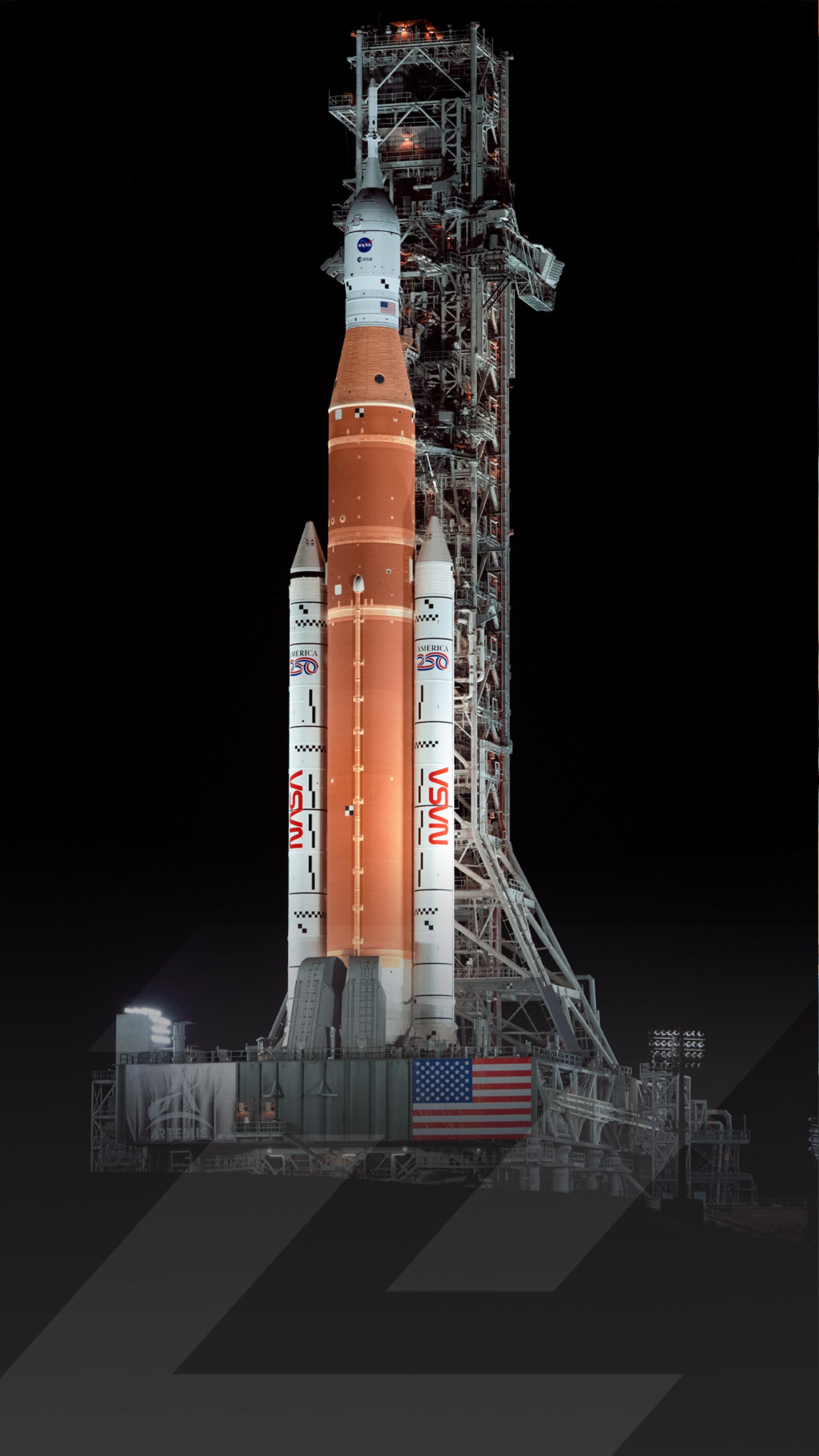 لحظه پرتاب آرتمیس ۲