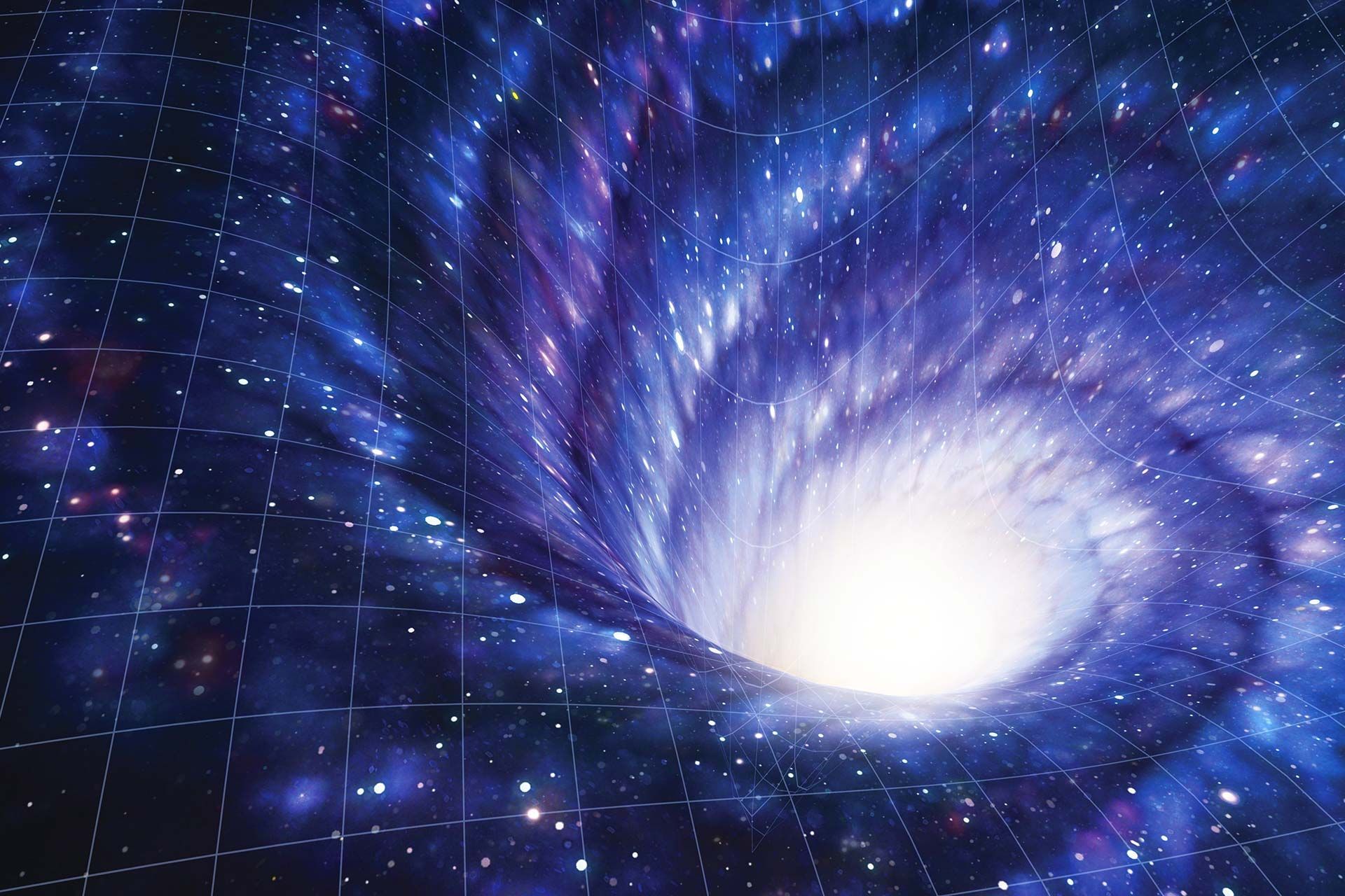 تصویرسازی هنری از کرم‌چاله