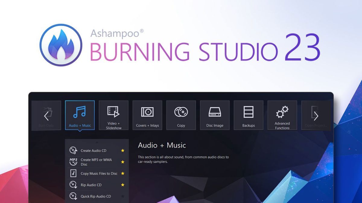ashampoo burning studio program