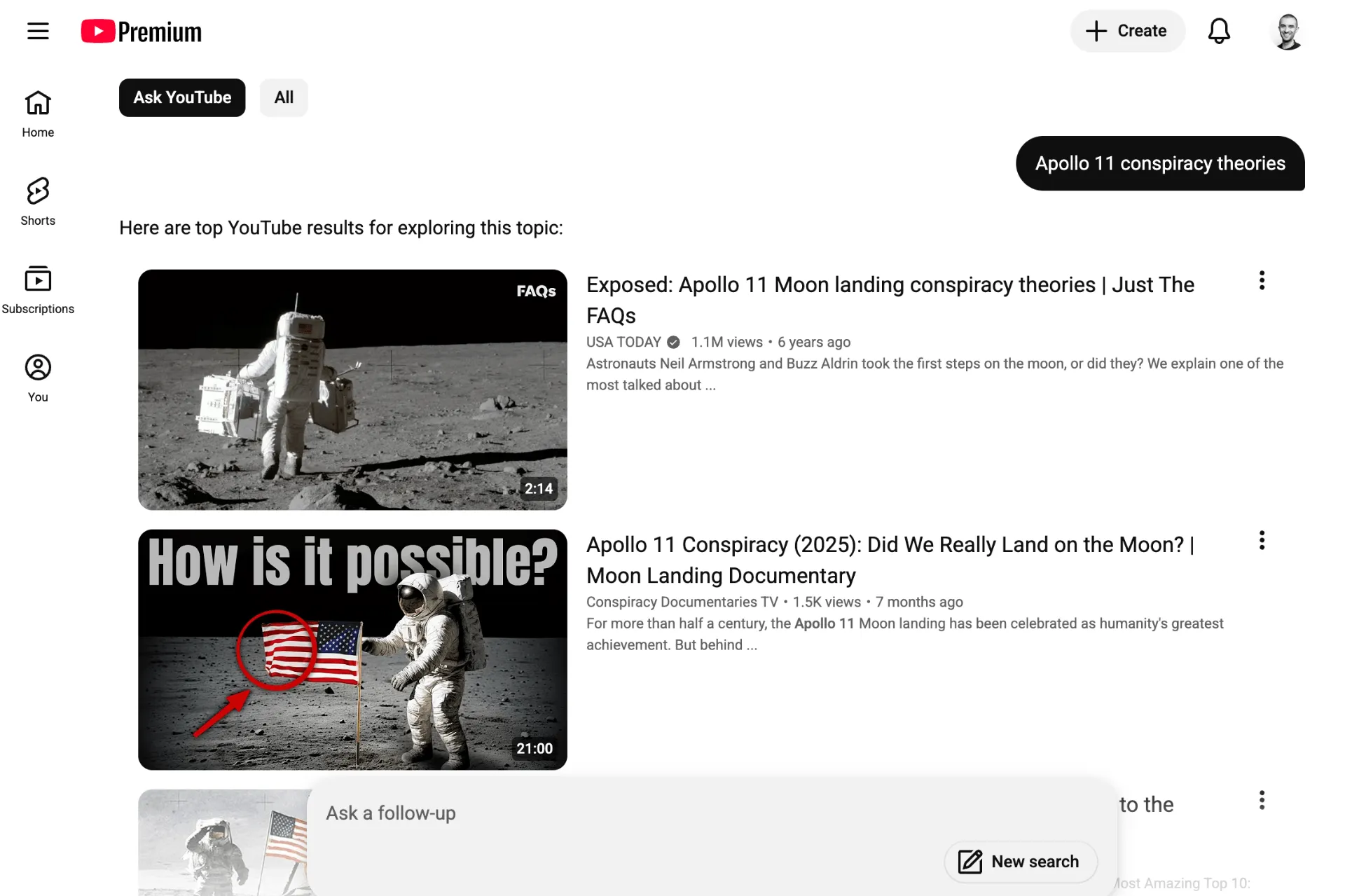 قابلیت Ask YouTube - 03