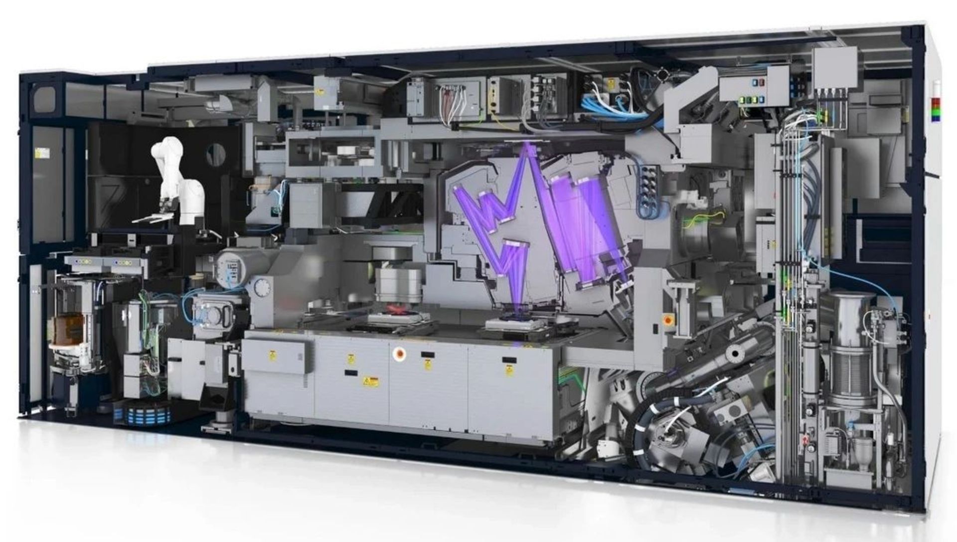 تجهیزات تراشه سازی EUV شرکت ASML