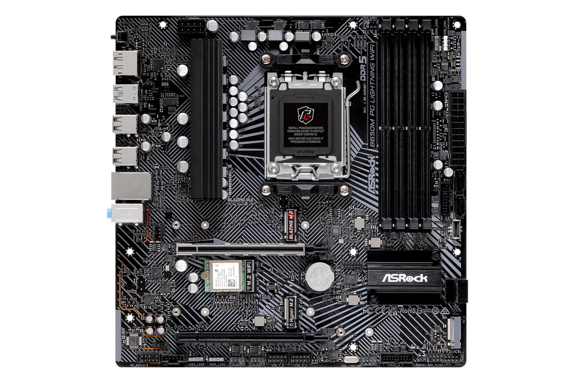 مادربرد ازراک ASRock B650M PG Lightning WiFi