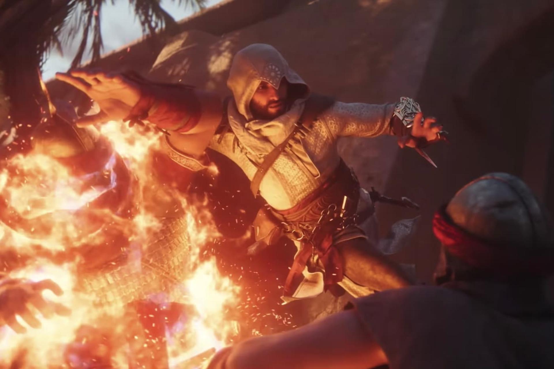 بازی Assasin's Creed Mirage پوستر شخصیت اصلی