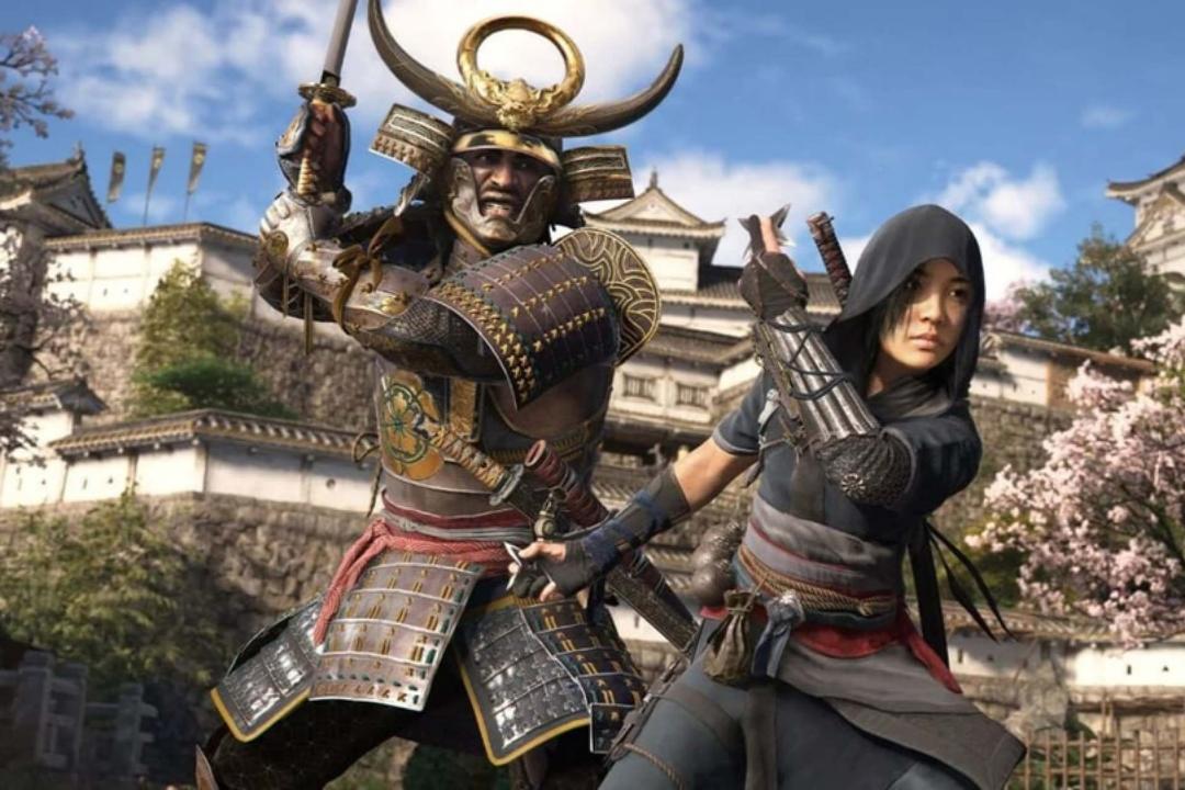 نائوئه و یاسوکه از Assassin's Creed Shadows