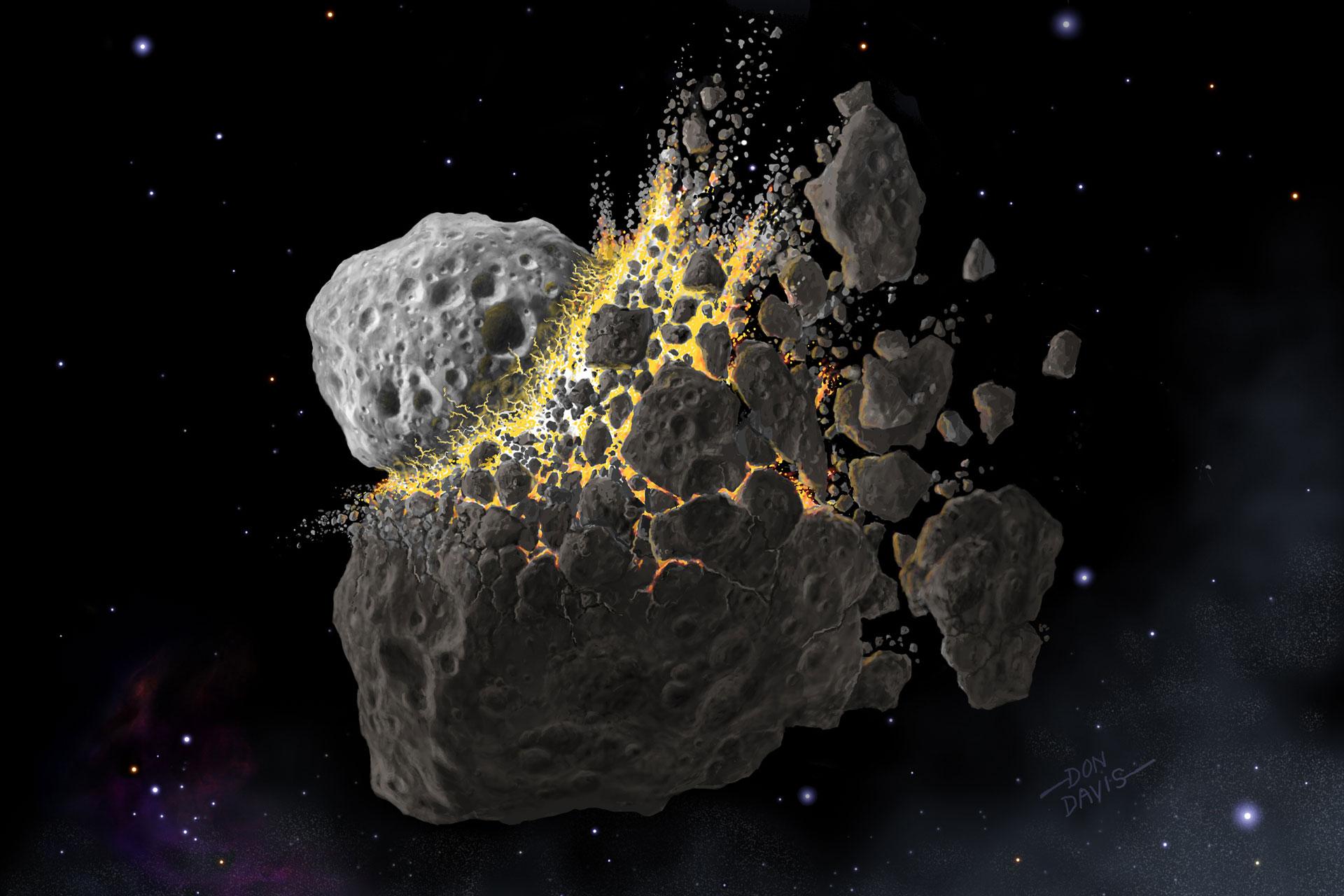 فروپاشی سیارکی