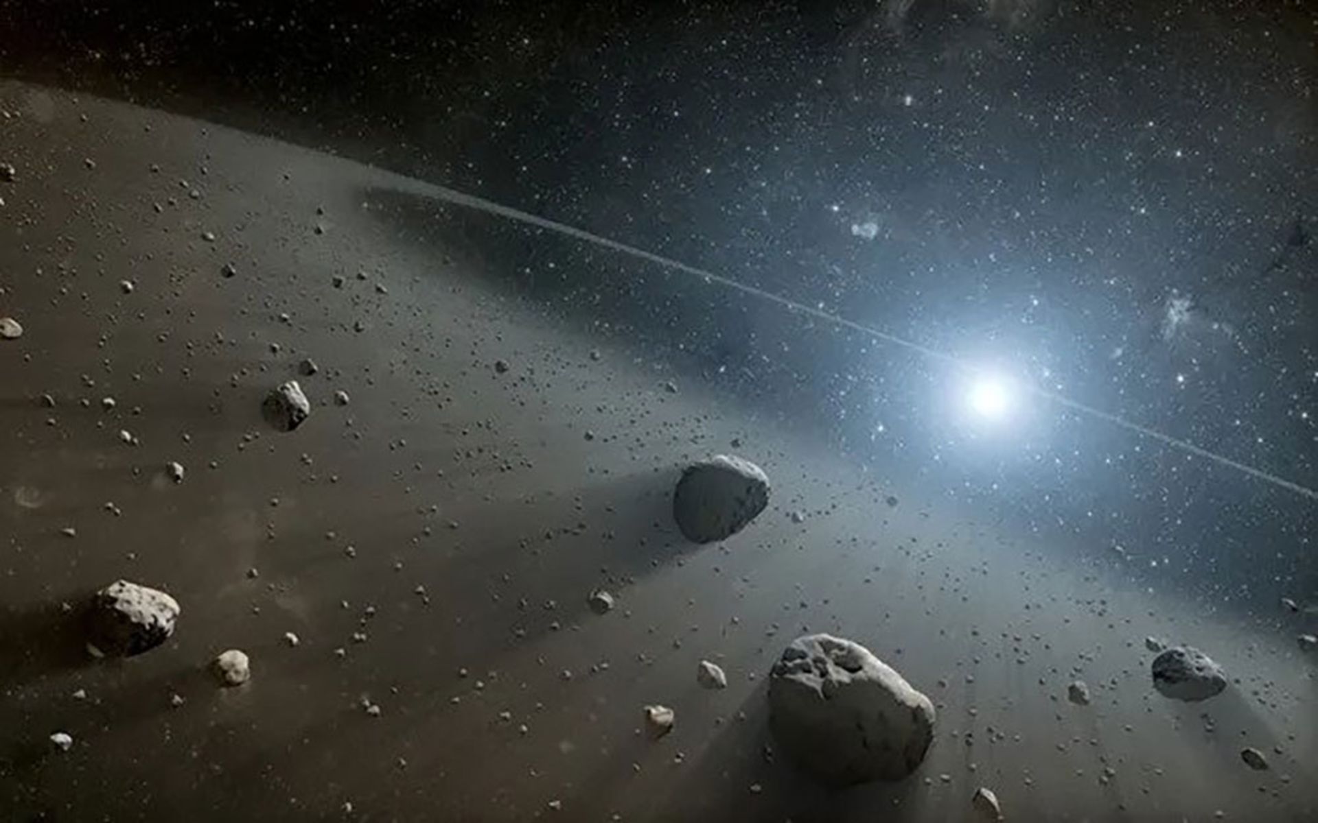 تصویرسازی کمربند سیارکی
