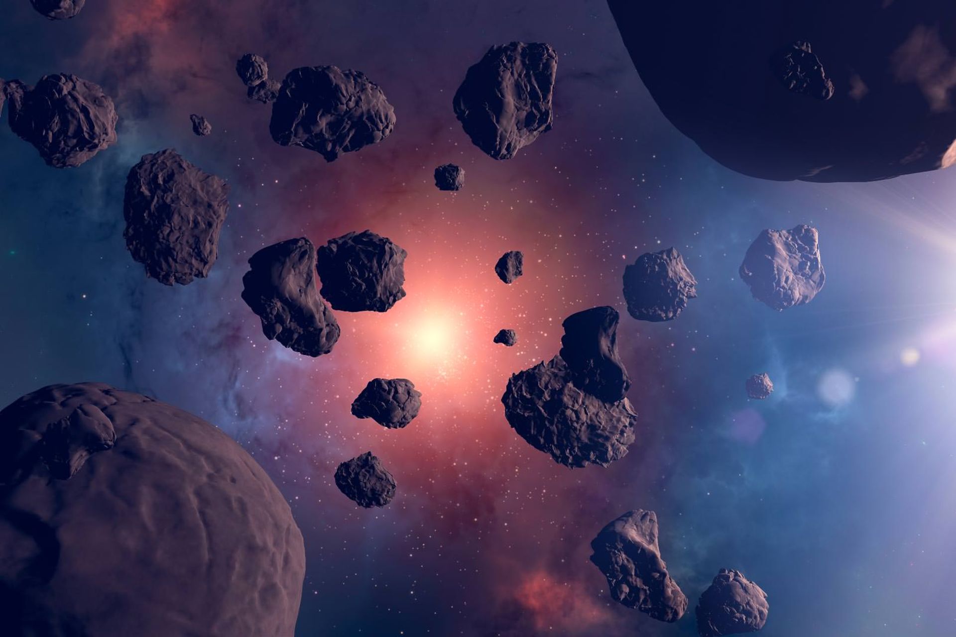 سیارک‌ها و سنگ‌هایی فضایی سرگردان