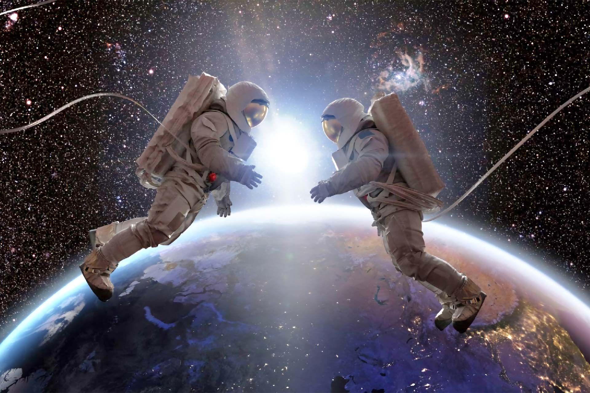 فضانوردان در فضا