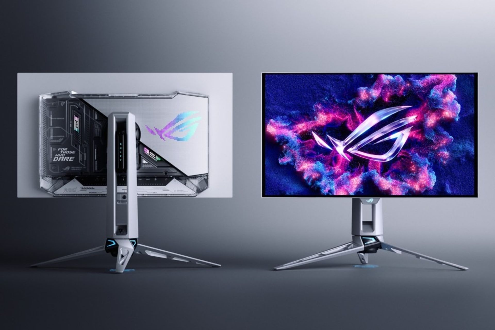 پنل پشتی و جلویی مانیتور ROG Swift OLED PG27AQWP-W