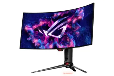 ابعاد و اندازه مانیتور ایسوس 34 اینچ مدل ROG Swift OLED PG34WCDM